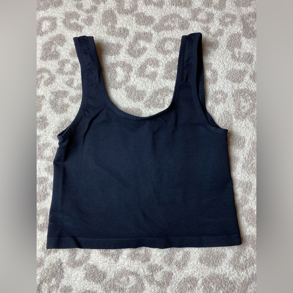 NWOT Nux Be Free Seamless Yoga Crop Top Size L - Picture 4 of 6